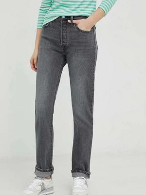 Levi's jeansy 501 damskie high waist