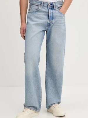 Levi's jeansy loose męskie 501® LOOSE niebieski