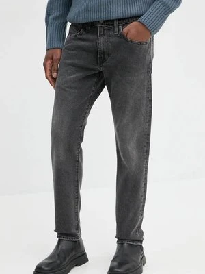 Levi's jeansy 502 TAPER męskie kolor czarny