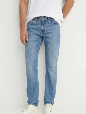 Levi's jeansy 502 TAPER męskie kolor niebieski