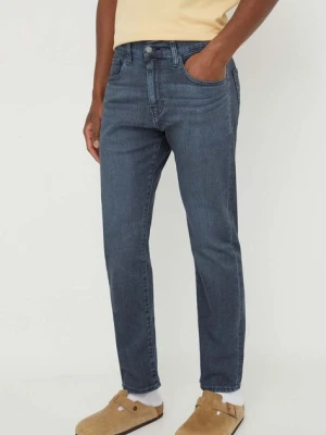 Levi's jeansy 502 TAPER męskie kolor niebieski