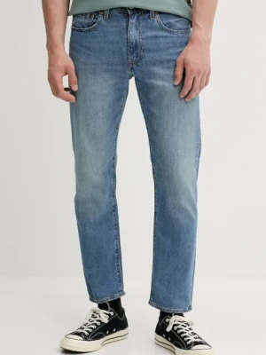 Levi's jeansy 502 TAPER męskie kolor niebieski