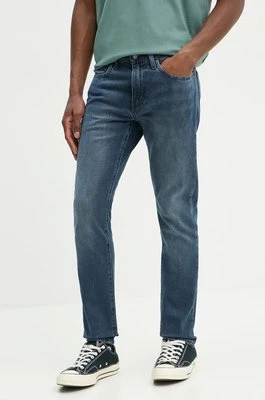 Levi's jeansy 512 SLIM męskie kolor granatowy