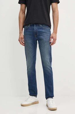 Levi's jeansy 512 SLIM męskie kolor niebieski