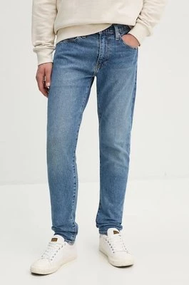 Levi's jeansy 512 SLIM męskie kolor niebieski