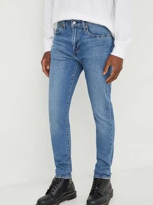 Levi's jeansy 512 SLIM męskie kolor niebieski