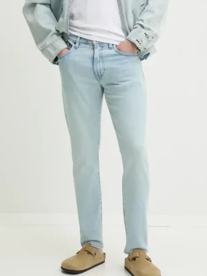 Levi's jeansy 512 SLIM męskie kolor niebieski