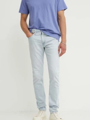 Levi's jeansy 512 SLIM męskie kolor niebieski