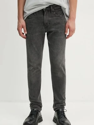 Levi's jeansy 512 SLIM męskie kolor szary