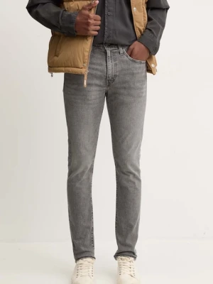 Levi's jeansy 512 SLIM męskie kolor szary