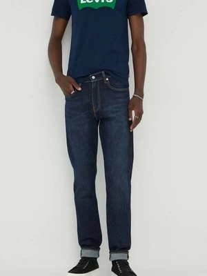 Levi's jeansy 512 SLIM TAPER męskie kolor granatowy