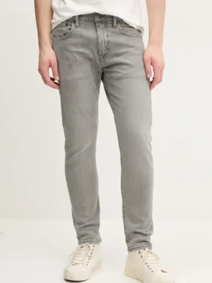 Levi's jeansy 512 SLIM TAPER męskie kolor szary 28833