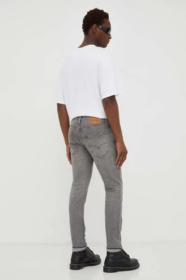 Levi's jeansy 512 SLIM TAPER męskie kolor szary