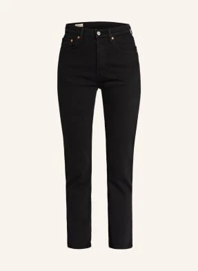 Levi's® Jeansy 7/8 501 Crop schwarz