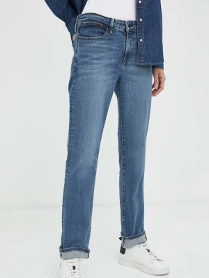 Levi's jeansy 712 SLIM WELT POCKET niebieski