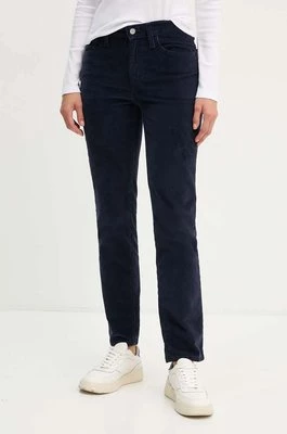 Levi's jeansy 724 HIGH RISE STRAIGHT damskie kolor niebieski 18883