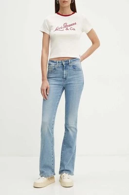 Levi's jeansy 726 HR FLARE damskie medium waist