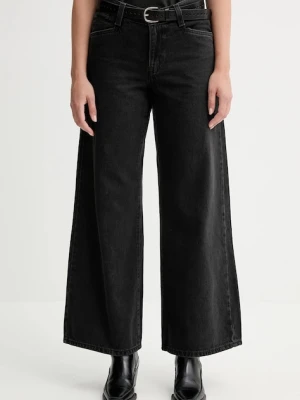 Levi's jeansy 94 BAGGY WIDE LEG damskie kolor czarny A5929.0006
