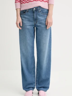 Levi's jeansy BAGGY DAD damskie medium waist