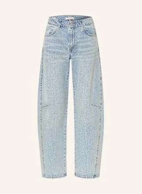Levi's® Jeansy Barrel Dad Z Ozdobnymi Kamykami blau