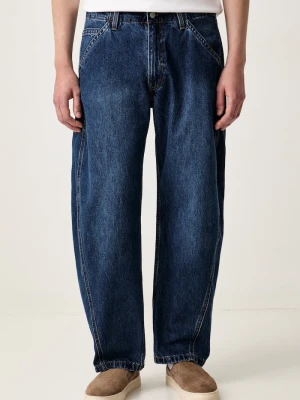 Levi's jeansy barrel męskie BAGGY BARREL niebieski