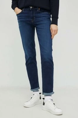 Levi's jeansy Boyfriend damskie medium waist