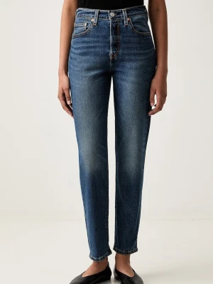Levi's jeansy damskie 501® CROP LIGHTWEIGHT niebieski