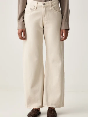 Levi's jeansy damskie BAGGY DAD LASSO beżowy