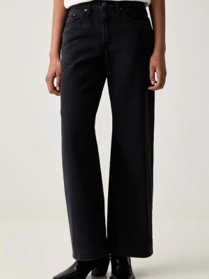 Levi's jeansy damskie BAGGY DAD LASSO czarny