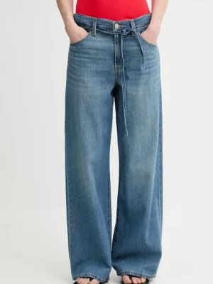Levi's jeansy damskie medium waist XL STRAIGHT