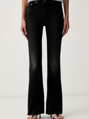 Levi's jeansy flare damskie 726 HR FLARE czarny