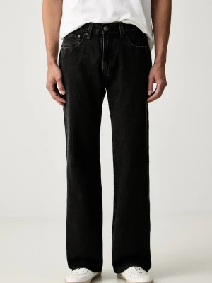 Levi's jeansy flare męskie 567 RELAXED FLARE czarny