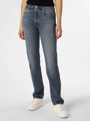 Levi's Jeansy Kobiety Bawełna niebieski jednolity,