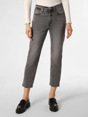 Levi's Jeansy Kobiety Bawełna szary jednolity,