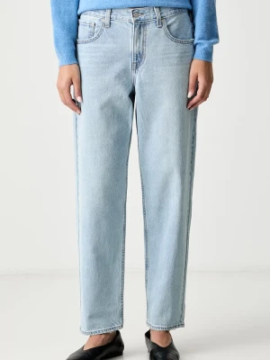 Levi's jeansy loose damskie LOOSE TAPER H226 niebieski