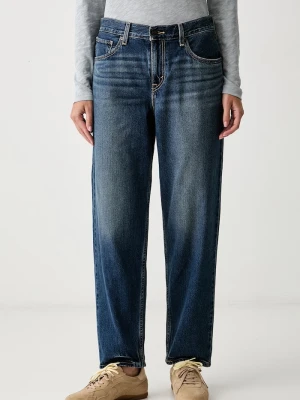 Levi's jeansy loose damskie LOOSE TAPER H226 niebieski