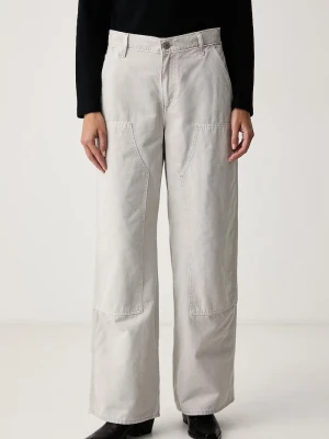 Levi's jeansy loose damskie WORKWEAR LOOSE STRAIGHT szary