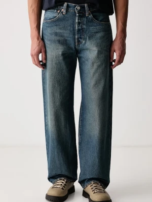 Levi's jeansy loose męskie 501® LOOSE niebieski