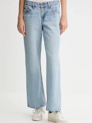 Levi's jeansy LOW LOOSE damskie high waist A5566.0010