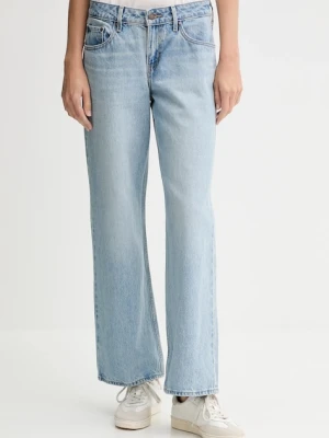 Levi's jeansy LOW LOOSE damskie high waist A5566.0010