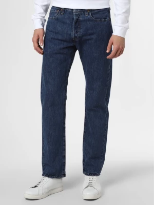 Levi's Jeansy Mężczyźni Bawełna niebieski jednolity,