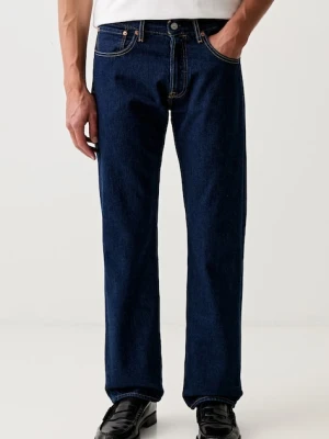 Levi's jeansy relaxed fit męskie 501® RELAXED granatowy