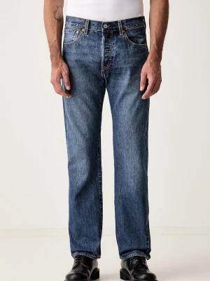 Levi's jeansy relaxed fit męskie 501® RELAXED niebieski
