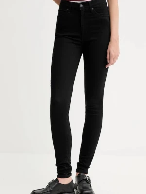 Levi's jeansy RETRO HIGH SKINNY damskie kolor czarny