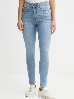 Levi's jeansy RETRO HIGH SKINNY DB damskie kolor niebieski A6593