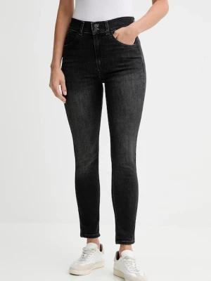 Levi's jeansy RETRO HIGH SKINNY DB damskie kolor szary A6593