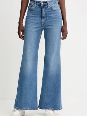 Levi's jeansy RIBCAGE BELLS damskie high waist A7503.0014