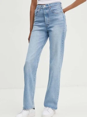 Levi's jeansy RIBCAGE FULL LENGTH damskie high waist 79078