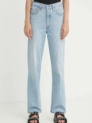 Levi's jeansy RIBCAGE STRAIGHT damskie high waist