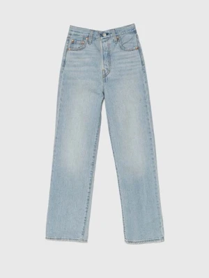 Levi's jeansy RIBCAGE STRAIGHT damskie high waist